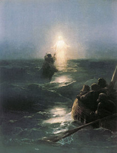 Jesus Walks on Water by Ivan Aivazovsky (1888)